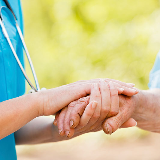 From a broken ankle to walking with his wife again at home